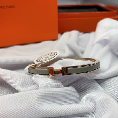 [Amore Jewels]CLASSIC HM CLIC GREEN 8MM ENAMEL BRACELET