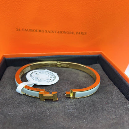 [Amore Jewels]CLASSIC HM CLIC GREEN 8MM ENAMEL BRACELET