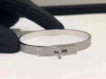 [Amore Jewels]HM KELLY BRACELET IN SILVER AND FULL PAVE DIAMOND