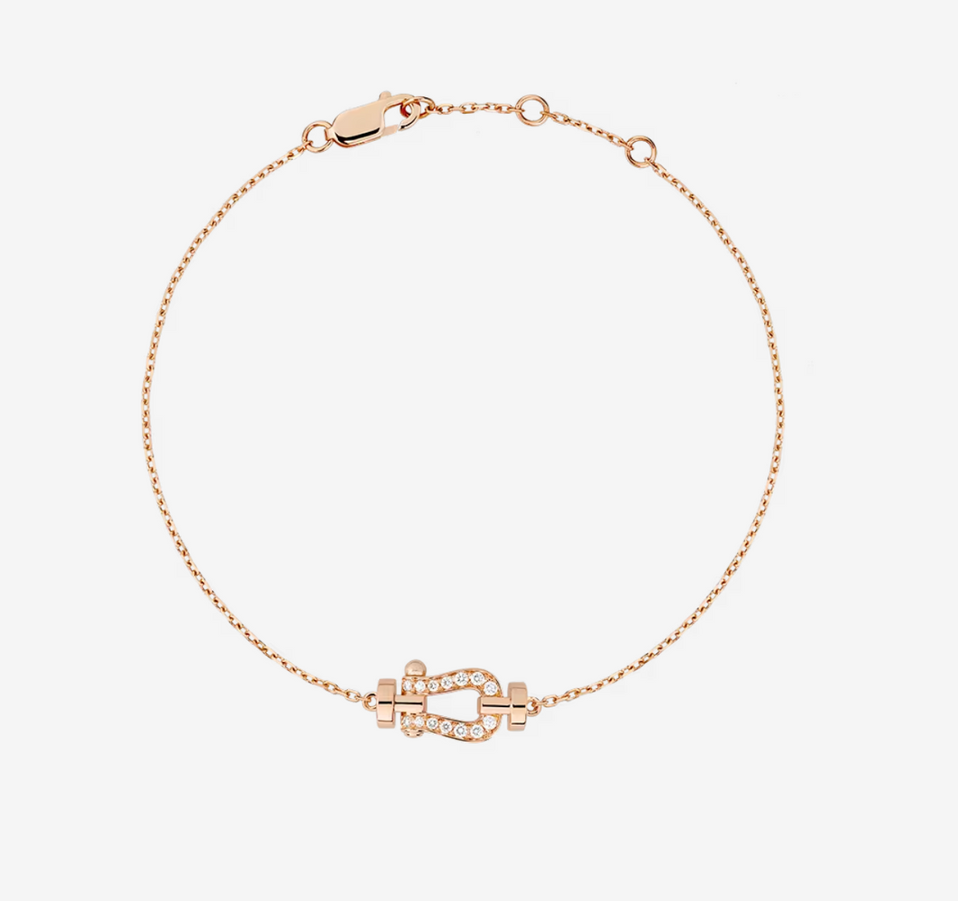 [Amore Jewels]FORCE 10 FULL DIAMOND BUCKLE CHAIN LINK MINI MODEL
