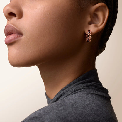 [Amore Jewels]CLASH 7.9MM AGATE CHALCEDONY EARRINGS