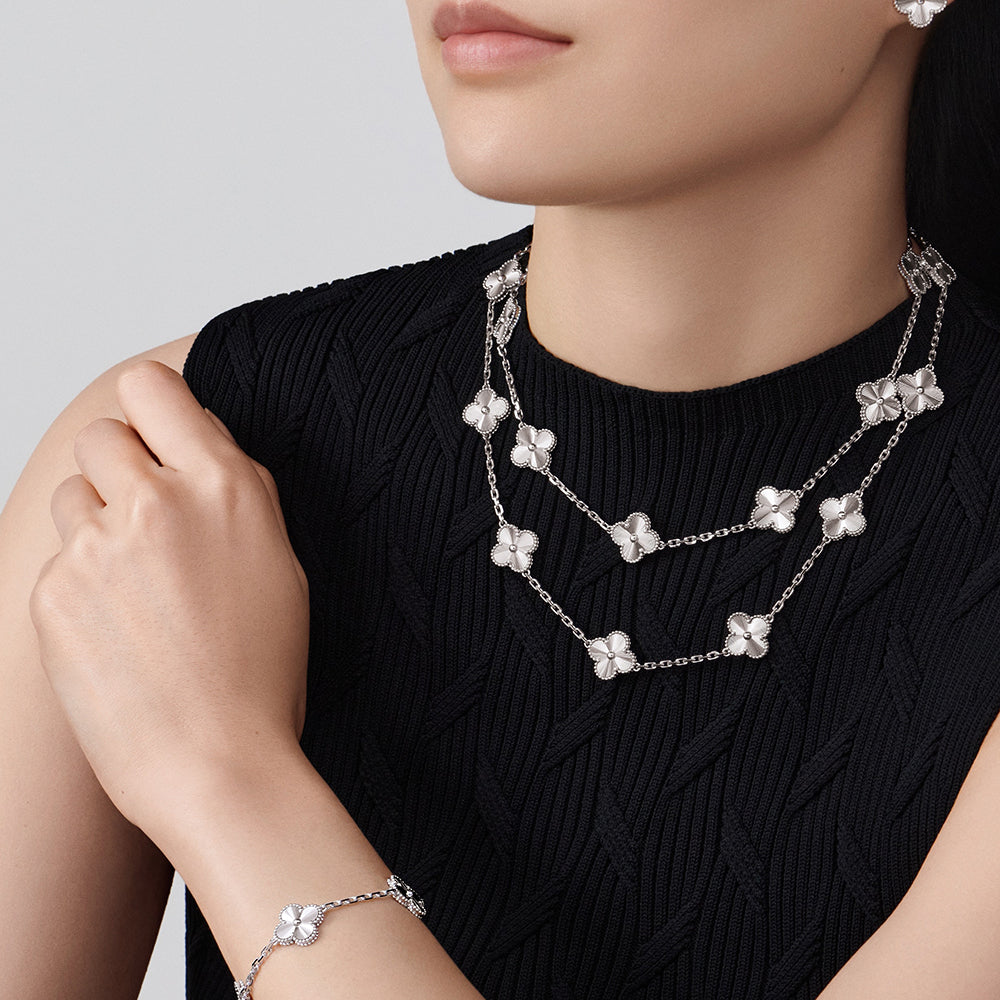 [Amore Jewels]CLOVER 20 MOTIFS DIAMOND SILVER