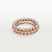 [Amore Jewels]CLASH 6.4MM SMALL FULL DIAMOND RING