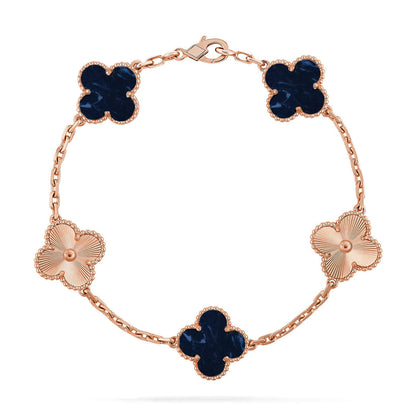 [Amore Jewels]CLOVER 5 MOTIF PIETERSITE BRACELET COLLECTION