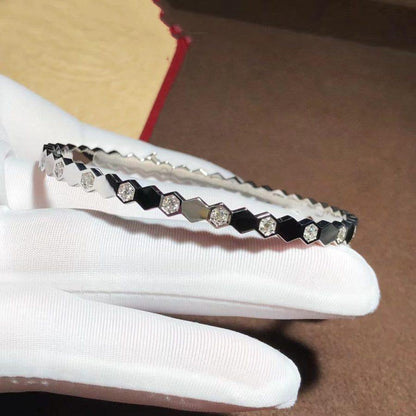 [Amore Jewels]BEE LOVE SILVER DIAMOND BRACELET