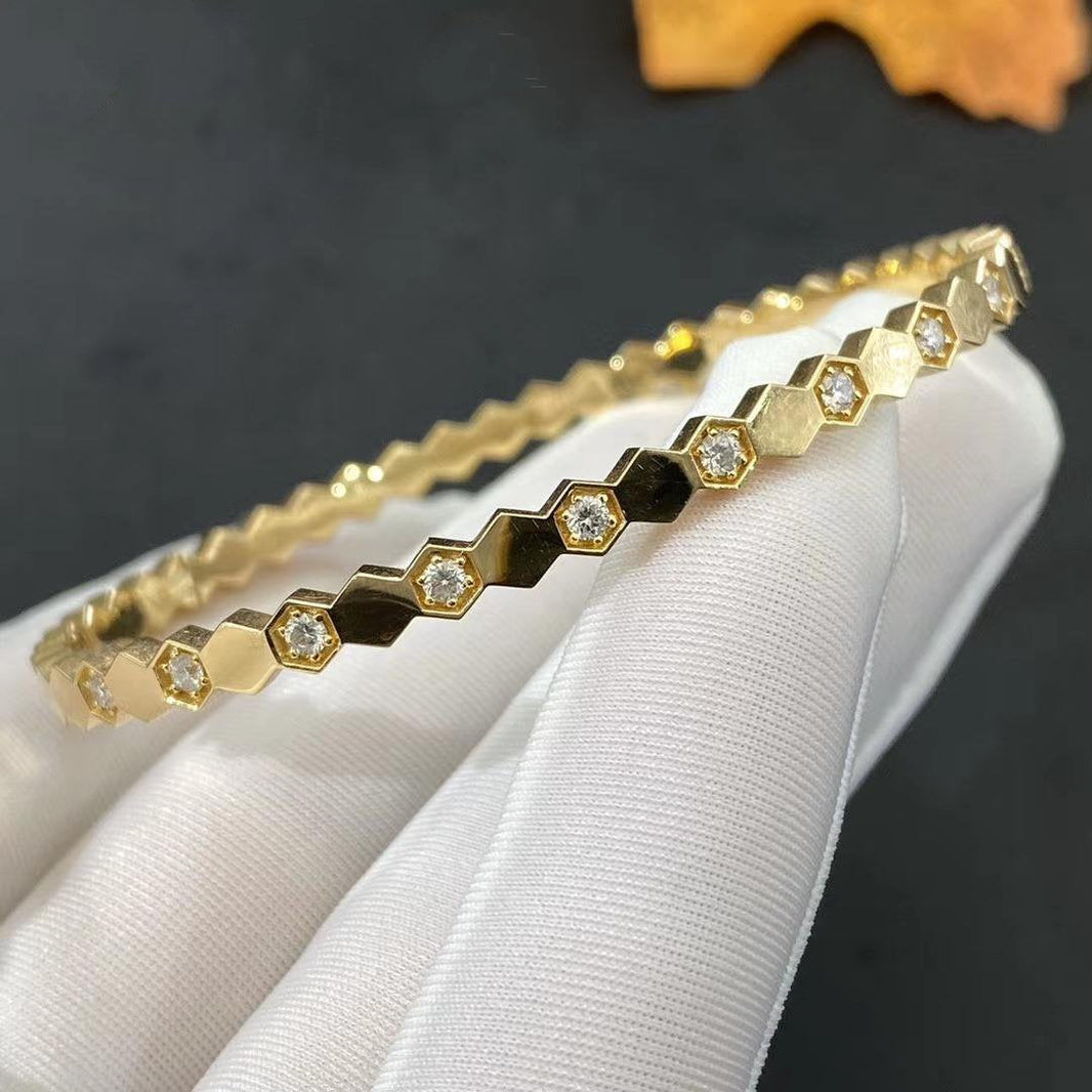 [Amore Jewels]BEE LOVE GOLD DIAMOND BRACELET