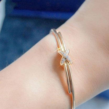[Amore Jewels]JEUX DE BRACELET PINK GOLD DIAMONDS