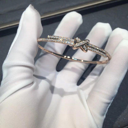 [Amore Jewels]JEUX DE BRACELET DIAMONDS PINK GOLD