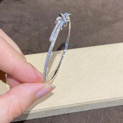 [Amore Jewels]JEUX DE BRACELET DIAMONDS SILVER