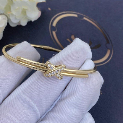 [Amore Jewels]JEUX DE BRACELET GOLD DIAMONDS