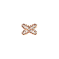 [Amore Jewels]JEUX DE PINK GOLD DIAMOND EARRINGS