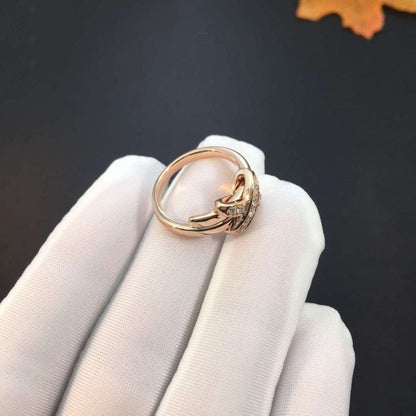 [Amore Jewels]JEUX DE PINK GOLD DIAMOND RING