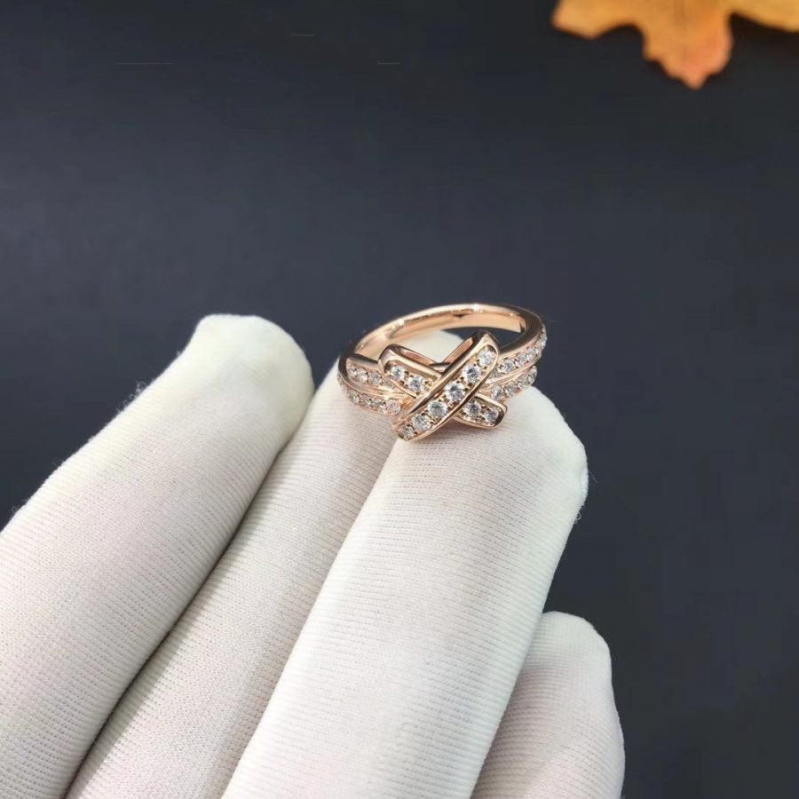 [Amore Jewels]JEUX DE RING PINK GOLD DIAMOND