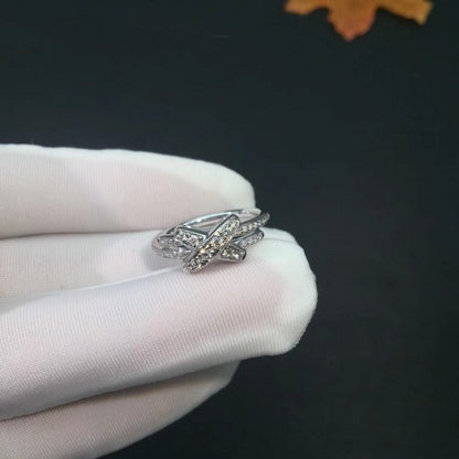 [Amore Jewels]JEUX DE SILVER DIAMOND RING