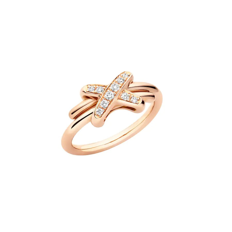 [Amore Jewels]JEUX DE PINK GOLD DIAMOND RING