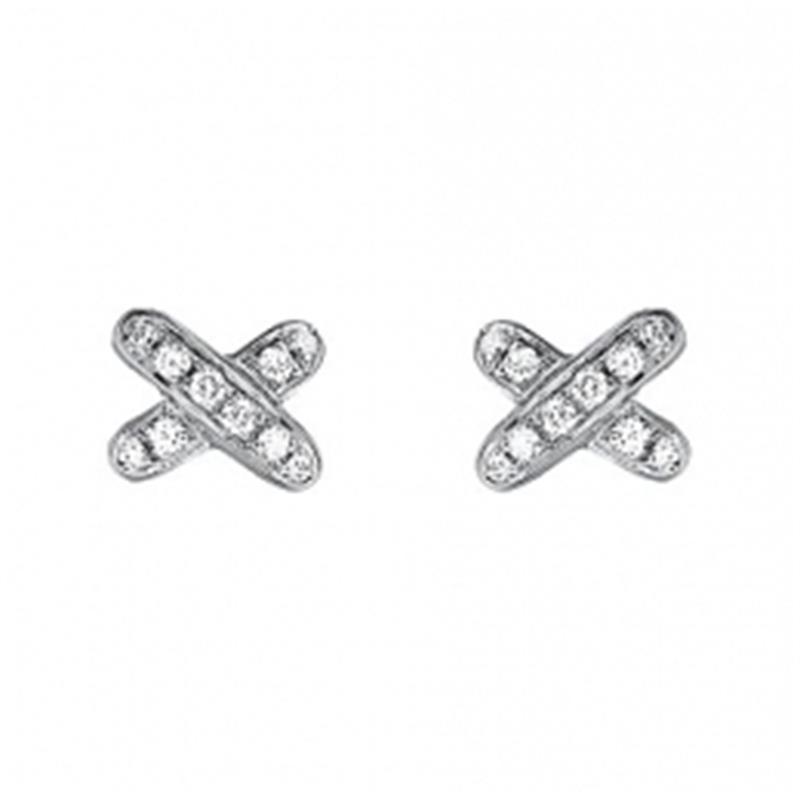 [Amore Jewels]JEUX DE DIAMOND EARRINGS