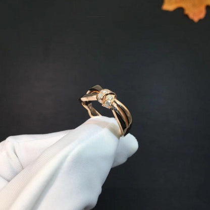 [Amore Jewels]LIENS RING PINK GOLD DIAMOND