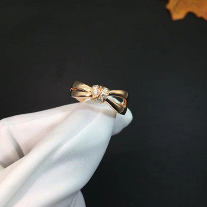 [Amore Jewels]LIENS RING PINK GOLD DIAMOND
