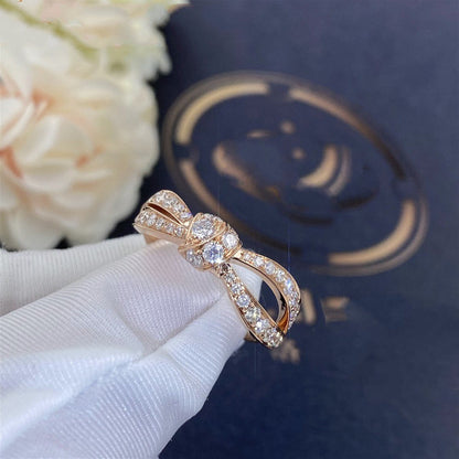 [Amore Jewels]LIENS PINK GOLD DIAMOND RING