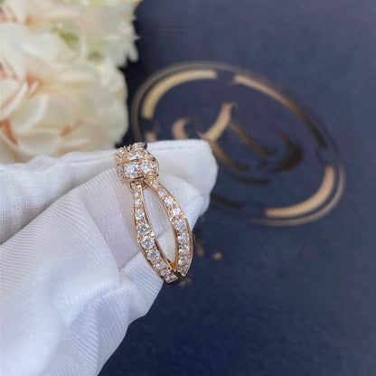 [Amore Jewels]LIENS PINK GOLD DIAMOND RING
