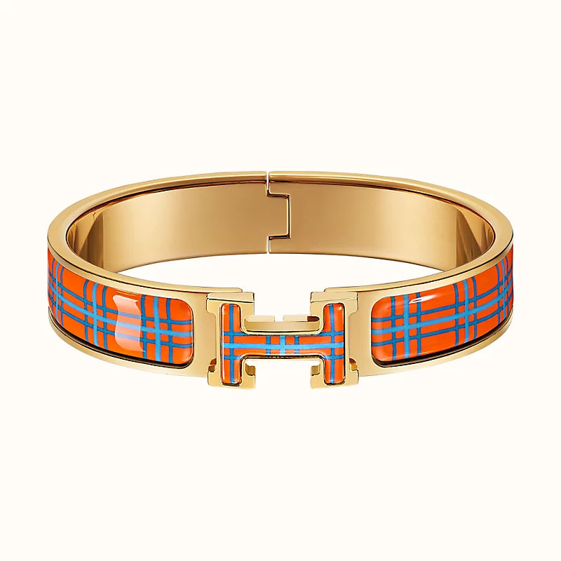 [Amore Jewels]H TARTAN BRACELET 12MM