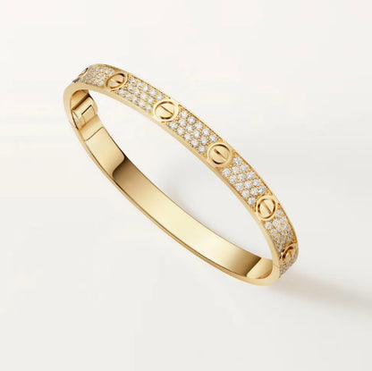 [Amore Jewels]LOVE BRACELET 6.1MM DIAMOND-PAVED