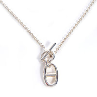 [Amore Jewels]HM CHAINE D'ANCRE PENDANT NECKLACE STERLING SILVER