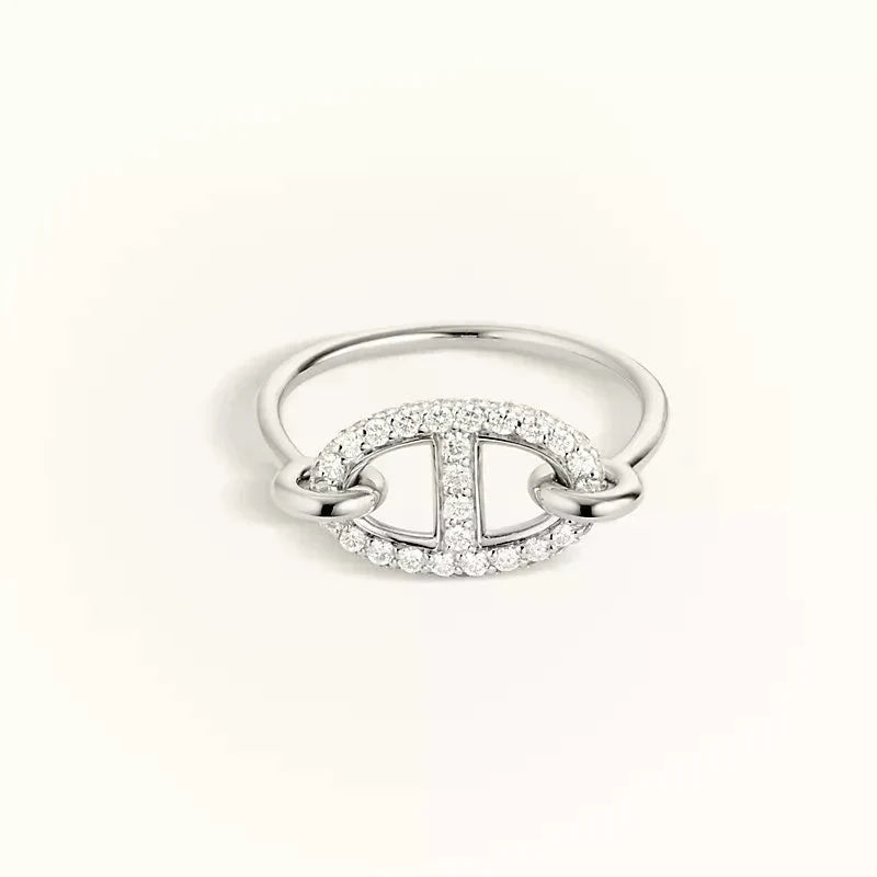 [Amore Jewels]RONDE SMALL SILVER DIAMOND RING