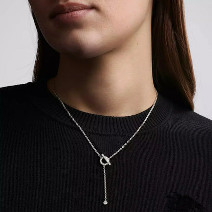 [Amore Jewels]FINESSE SILVER DIAMOND NECKLACE