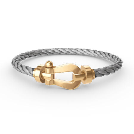 [Amore Jewels]FORCE LARGE HORSESHOE NO DIAMOND BRACELET GOLD