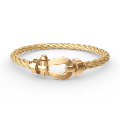 [Amore Jewels]FORCE LARGE HORSESHOE NO DIAMOND BRACELET GOLD