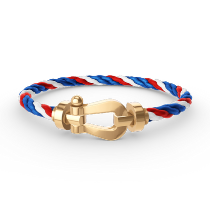 [Amore Jewels]FORCE LARGE HORSESHOE NO DIAMOND BRACELET GOLD