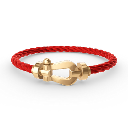 [Amore Jewels]FORCE LARGE HORSESHOE NO DIAMOND BRACELET GOLD