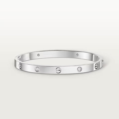 [Amore Jewels]LOVE BRACELET 4.8MM 4 DIAMONDS