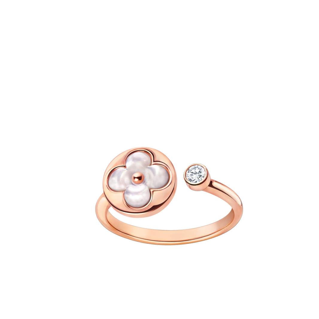 [Amore Jewels]SUN 1 DIAMOND PINK MOP RING
