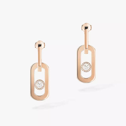 [Amore Jewels]So Move XL Diamond Pendant Earrings