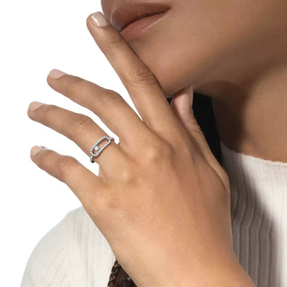 [Amore Jewels]Move Uno Diamond Ring in Gold