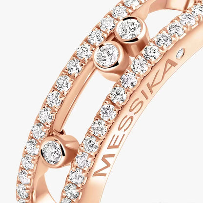 [Amore Jewels] Baby Move Gold Diamond Pave_ Ring