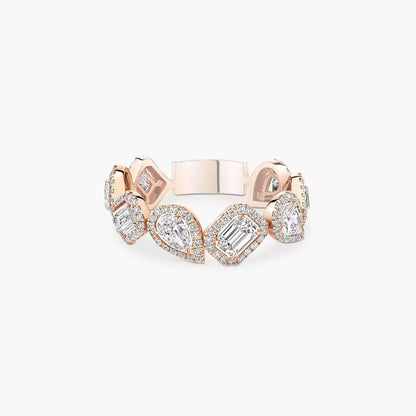 [Amore Jewels] Diamond Wedding Ring My Twin