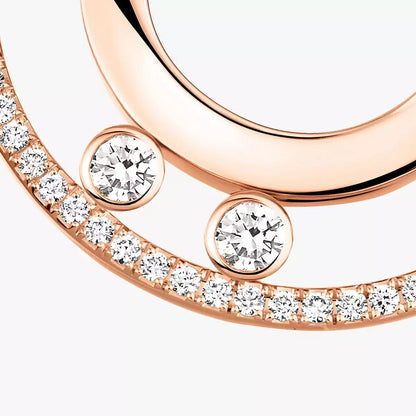 [Amore Jewels] Move Romane Small Diamond Hoop Earrings