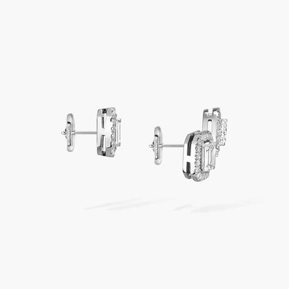 [Amore Jewels]Diamond Earrings 0,10ct My Twin 1+2