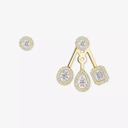 [Amore Jewels] My Twin Trio  Diamond Earrings