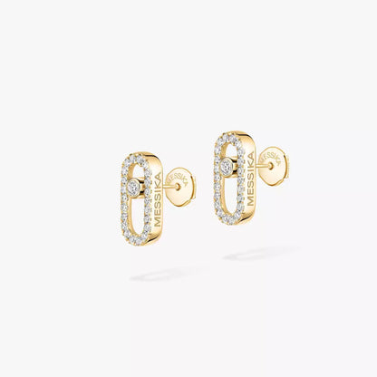 [Amore Jewels]Move Uno Diamond Earrings