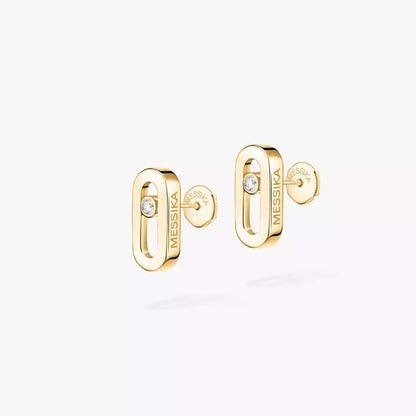 [Amore Jewels]Move Uno Diamond Stud Earrings