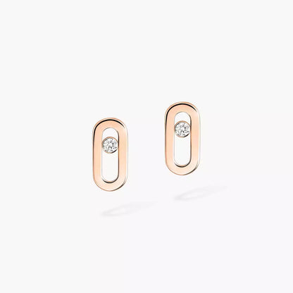 [Amore Jewels]Move Uno Diamond Stud Earrings