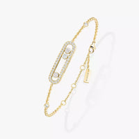 [Amore Jewels]Pavé Baby Move Diamond Bracelet