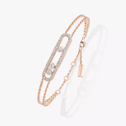 [Amore Jewels] Move Classique pavé bracelet