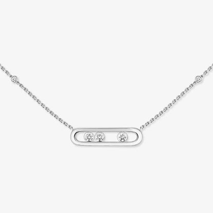 [Amore Jewels] Baby Move Gold Diamond Necklace