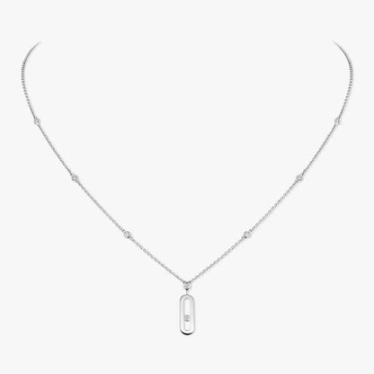 [Amore Jewels] Move Uno Gold Diamond Long Necklace