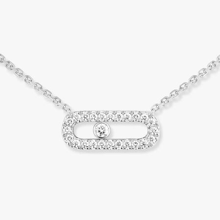 [Amore Jewels]Diamond Necklace Move Uno